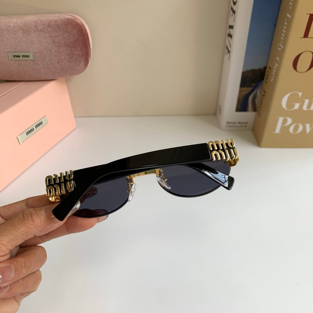 Miu Miu Round Silver Lens Sunglasses for Men & Women - 372426 - detail image 9