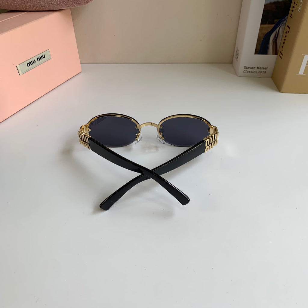 Miu Miu Round Silver Lens Sunglasses for Men & Women - 372426 - detail image 8