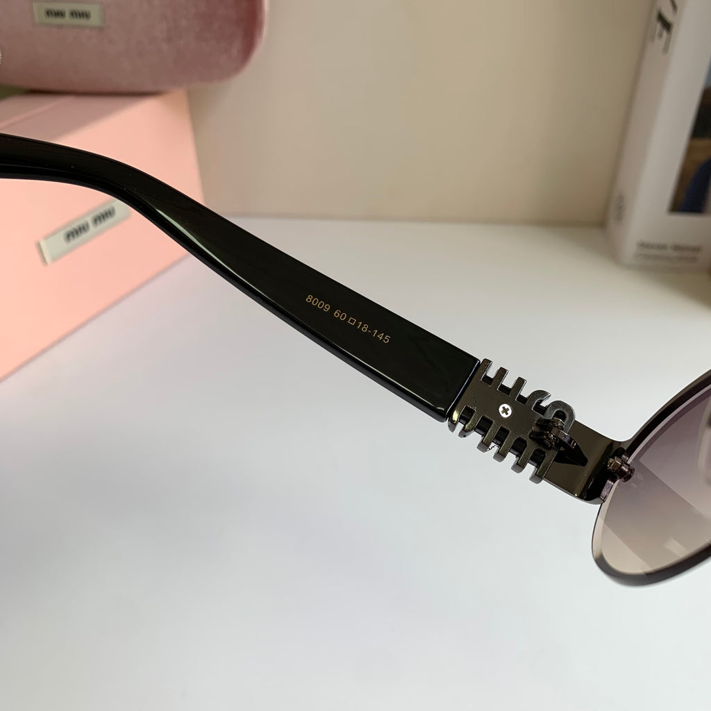 Miu Miu Round Silver Lens Sunglasses for Men & Women - 372427 - detail image 6
