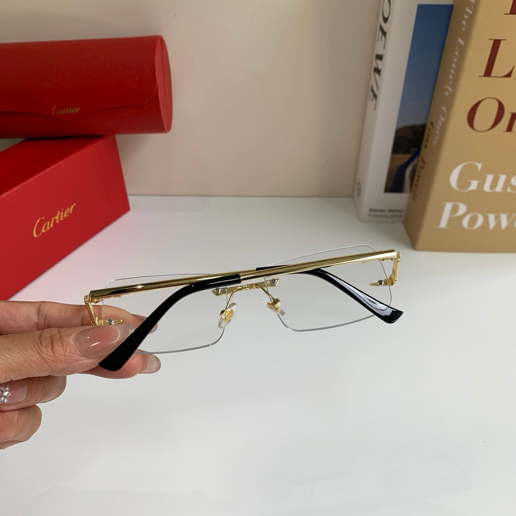 Cartier Square Silver Lens Sunglasses for Men & Women - 372194 - detail image 7