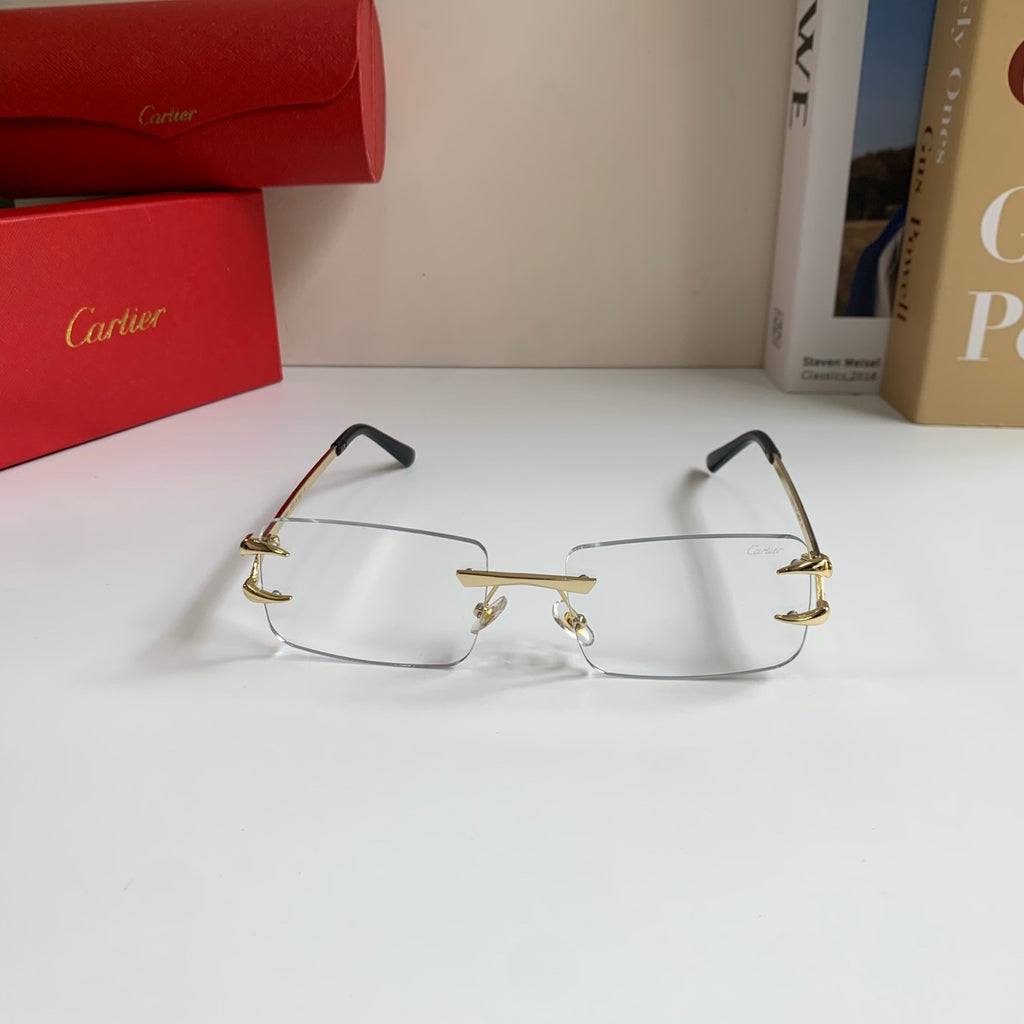Cartier Square Silver Lens Sunglasses for Men & Women - 372194 - detail image 5