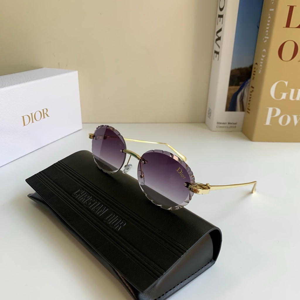 Dior Polarized Round Silver Lens Sunglasses for Men & Women - 382457 - detail image 5