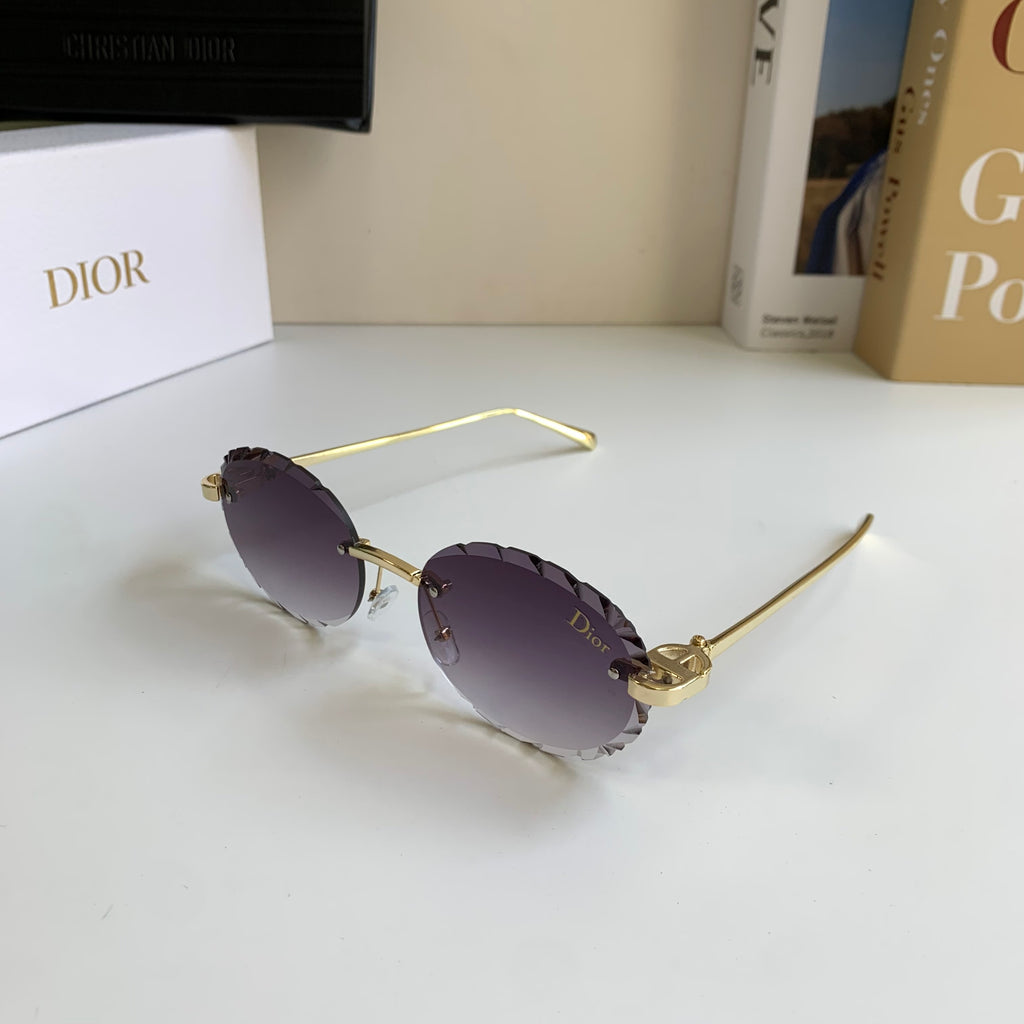 Dior Polarized Round Silver Lens Sunglasses for Men & Women - 382457 - detail image 2