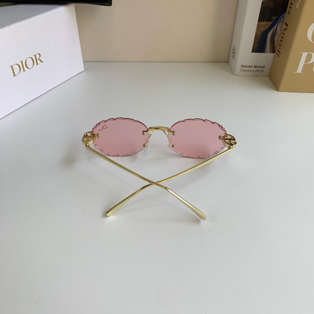Dior Polarized Round Silver Lens Sunglasses for Men & Women - 465400 - detail image 5