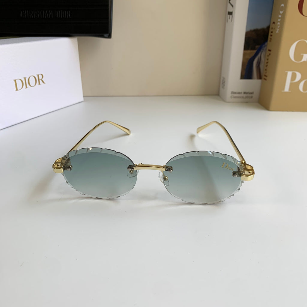 Dior Polarized Round Silver Lens Sunglasses for Men & Women - 382459 - detail image 5