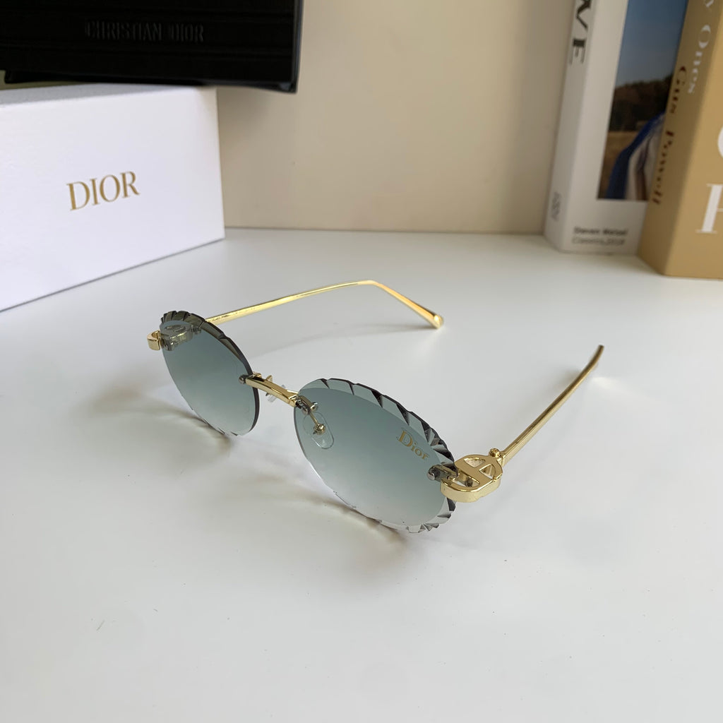 Dior Polarized Round Silver Lens Sunglasses for Men & Women - 465401 - detail image 2