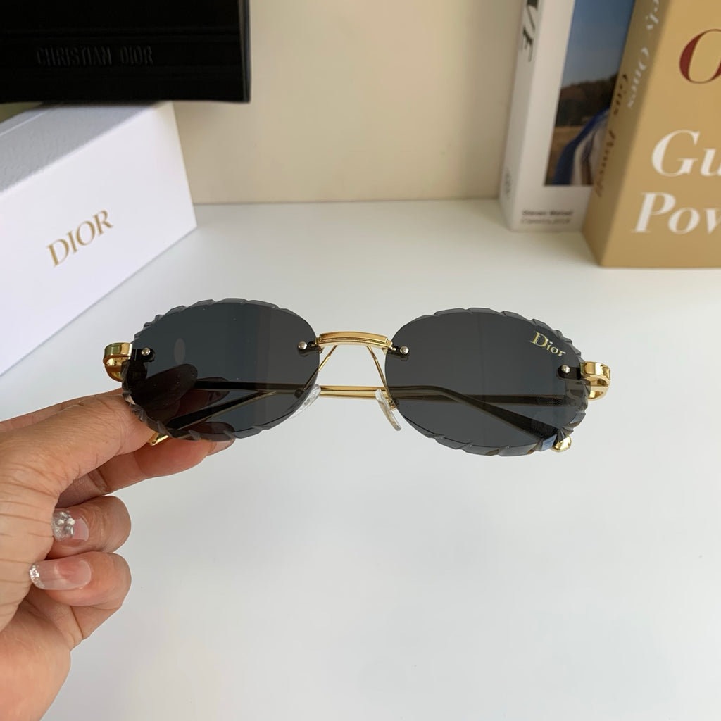 Dior Polarized Round Silver Lens Sunglasses for Men & Women - 465403 - detail image 3