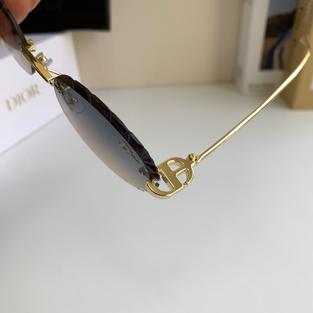 Dior Polarized Round Silver Lens Sunglasses for Men & Women - 382462 - detail image 6