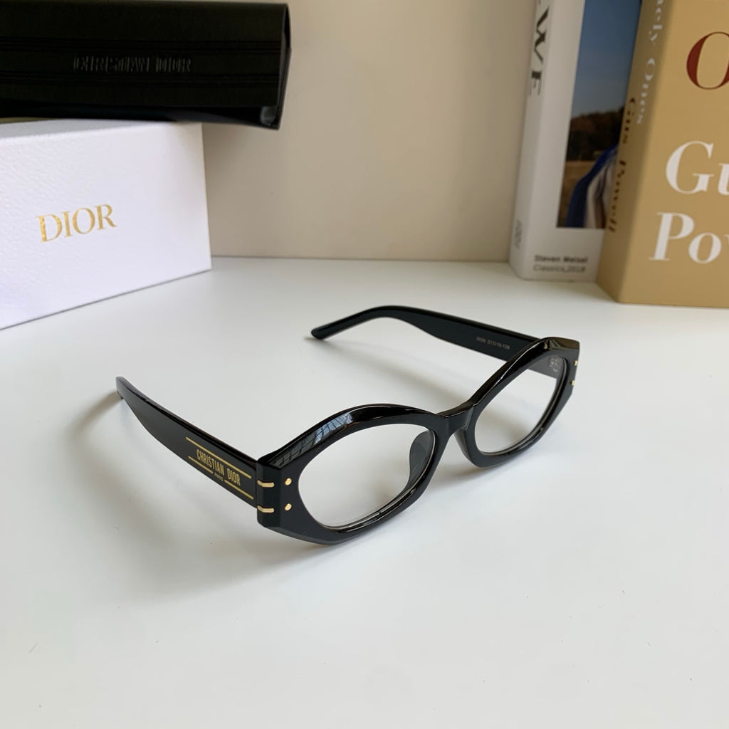 Dior Polarized Cat-Eye Silver Lens Sunglasses for Men & Women - 465405