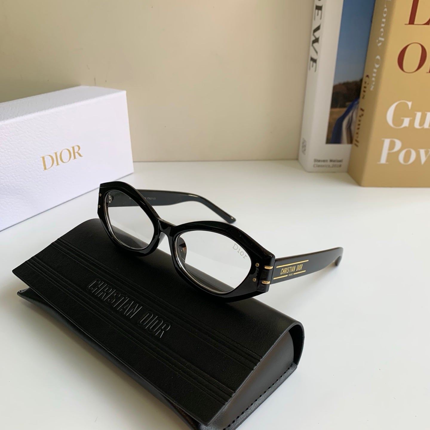 Dior Polarized Cat-Eye Silver Lens Sunglasses for Men & Women - 465405 - detail image 5