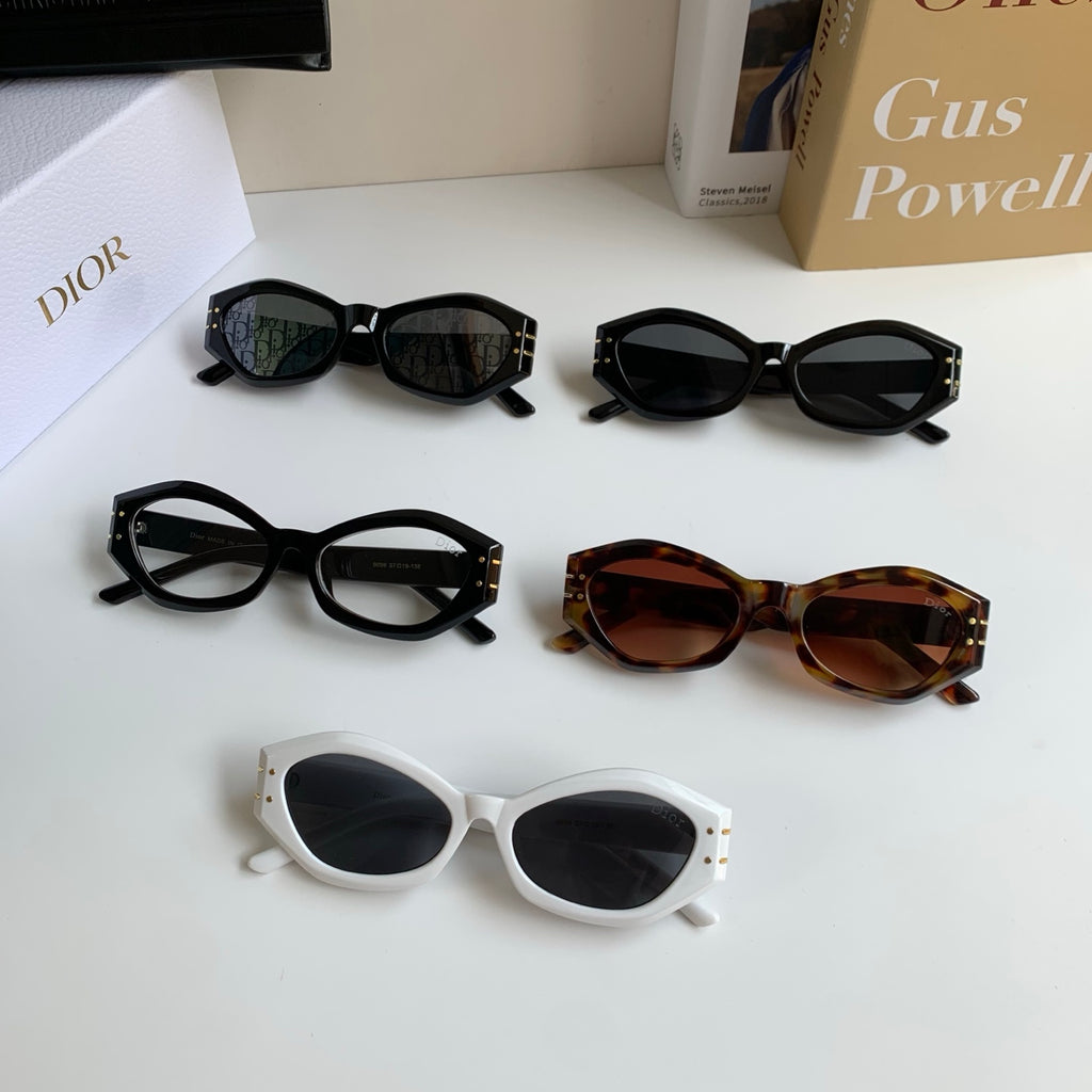 Dior Polarized Cat-Eye Black Lens Sunglasses for Men & Women - 382467 - detail image 9
