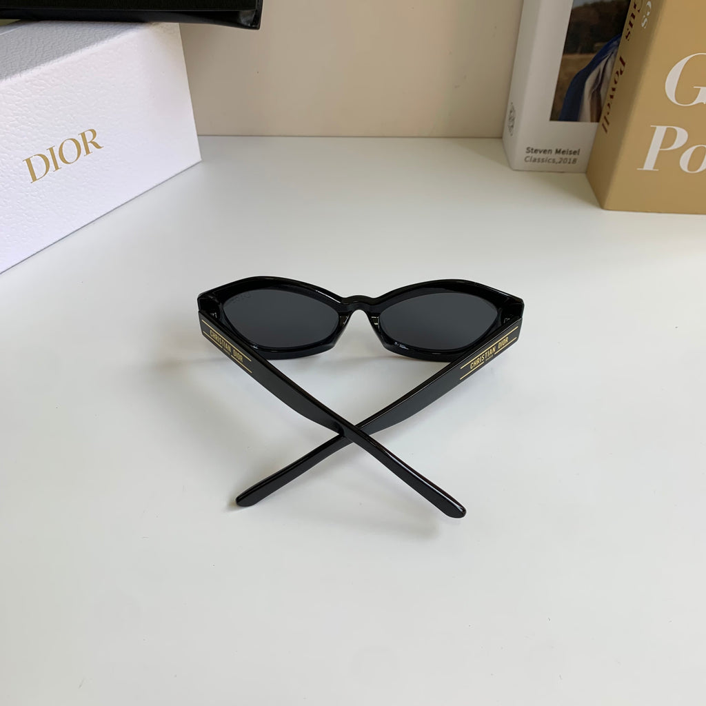 Dior Polarized Cat-Eye Black Lens Sunglasses for Men & Women - 465407 - detail image 6