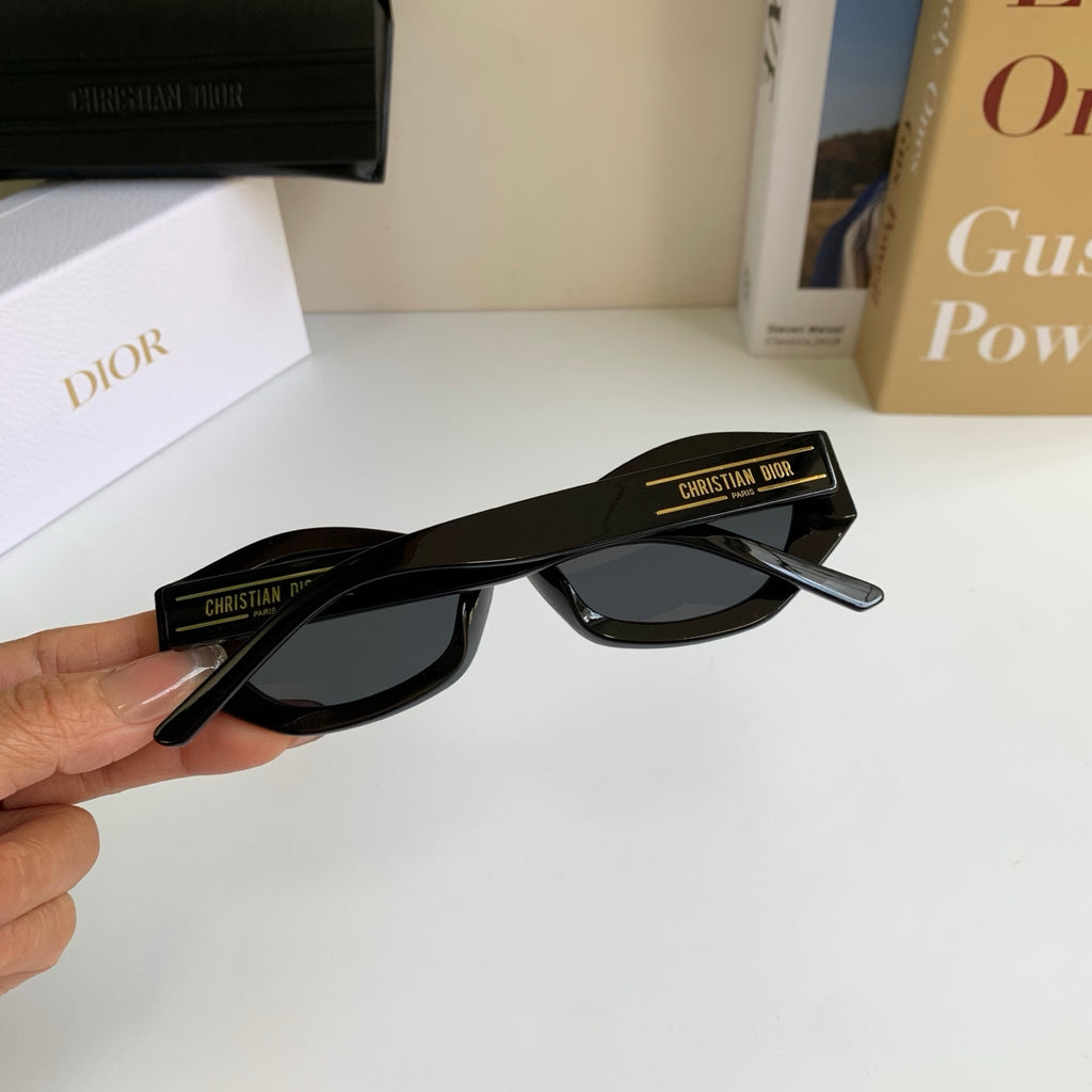 Dior Polarized Cat-Eye Black Lens Sunglasses for Men & Women - 465407 - detail image 8