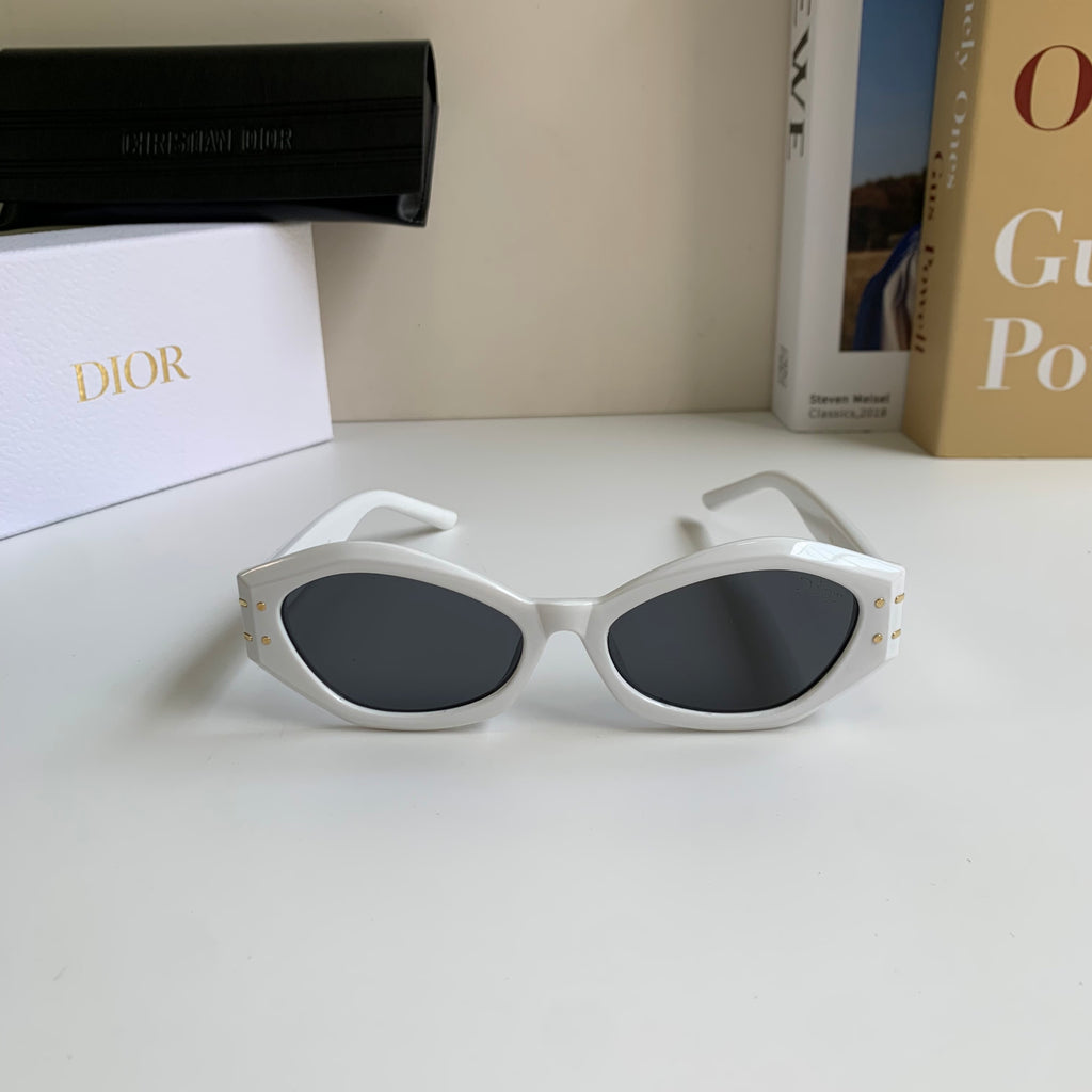 Dior Polarized Cat-Eye Silver Lens Sunglasses for Men & Women - 382466 - detail image 5