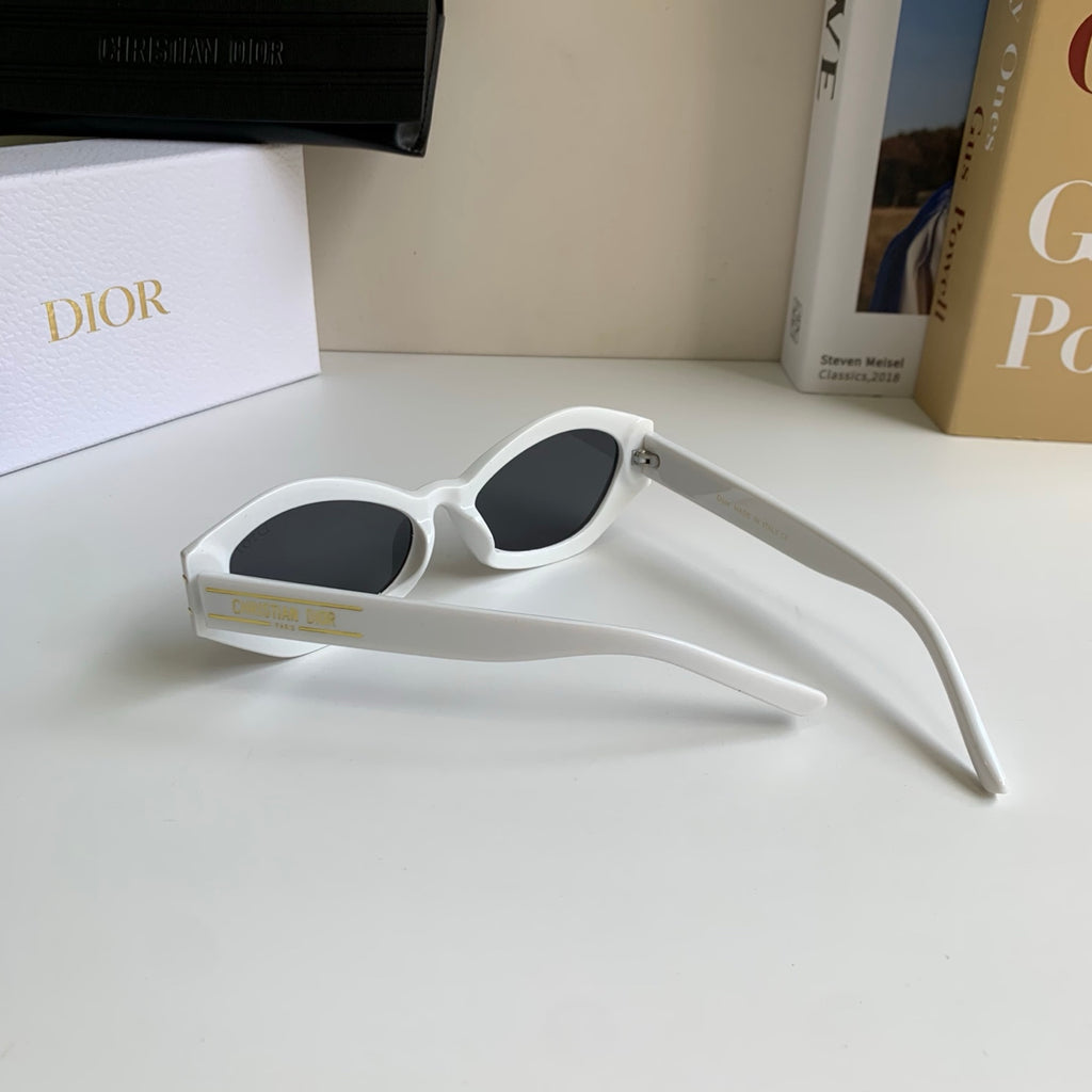 Dior Polarized Cat-Eye Silver Lens Sunglasses for Men & Women - detail image 8
