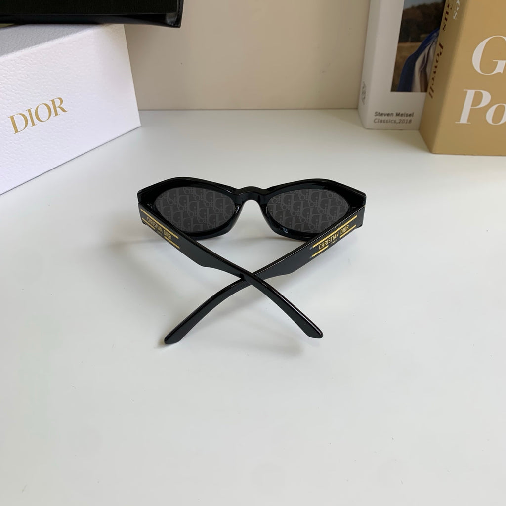 Dior Polarized Cat-Eye Black Lens Sunglasses for Men & Women - 382467 - detail image 8