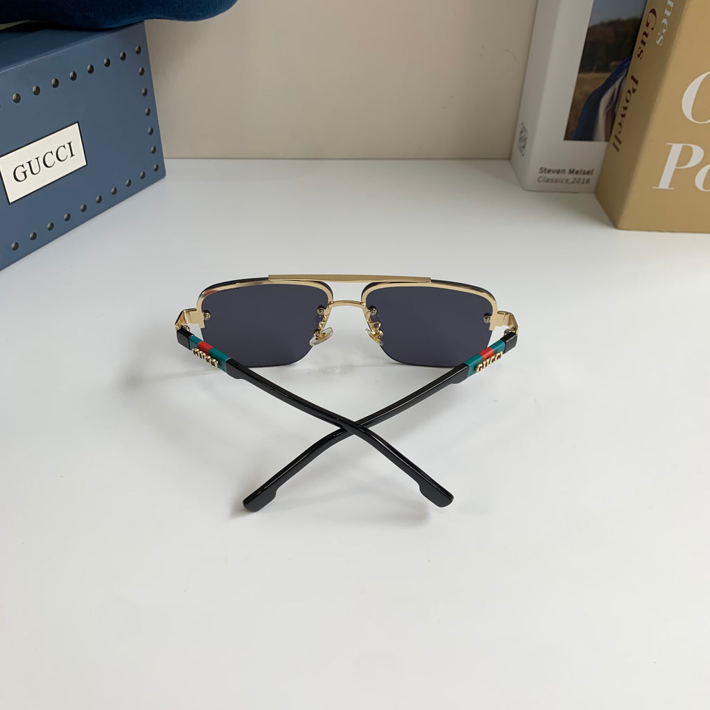 Gucci Metal Square Silver Lens Sunglasses for Men & Women - 464951 - detail image 7