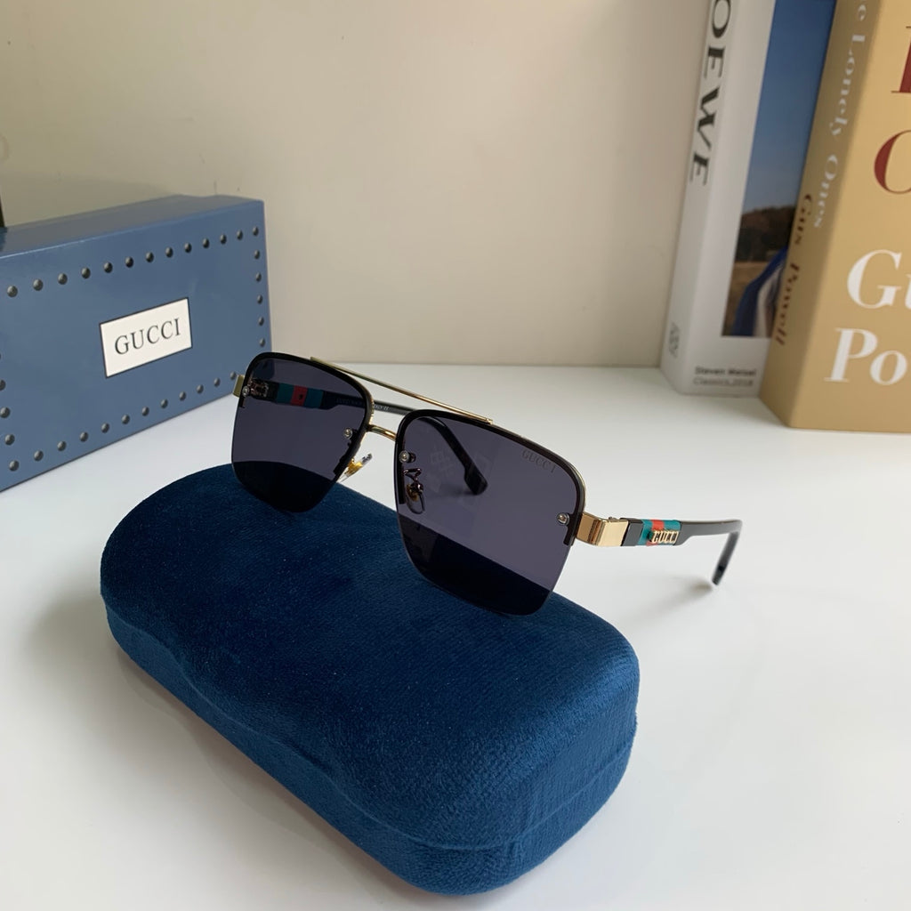 Gucci Metal Square Silver Lens Sunglasses for Men & Women - 464951 - detail image 5