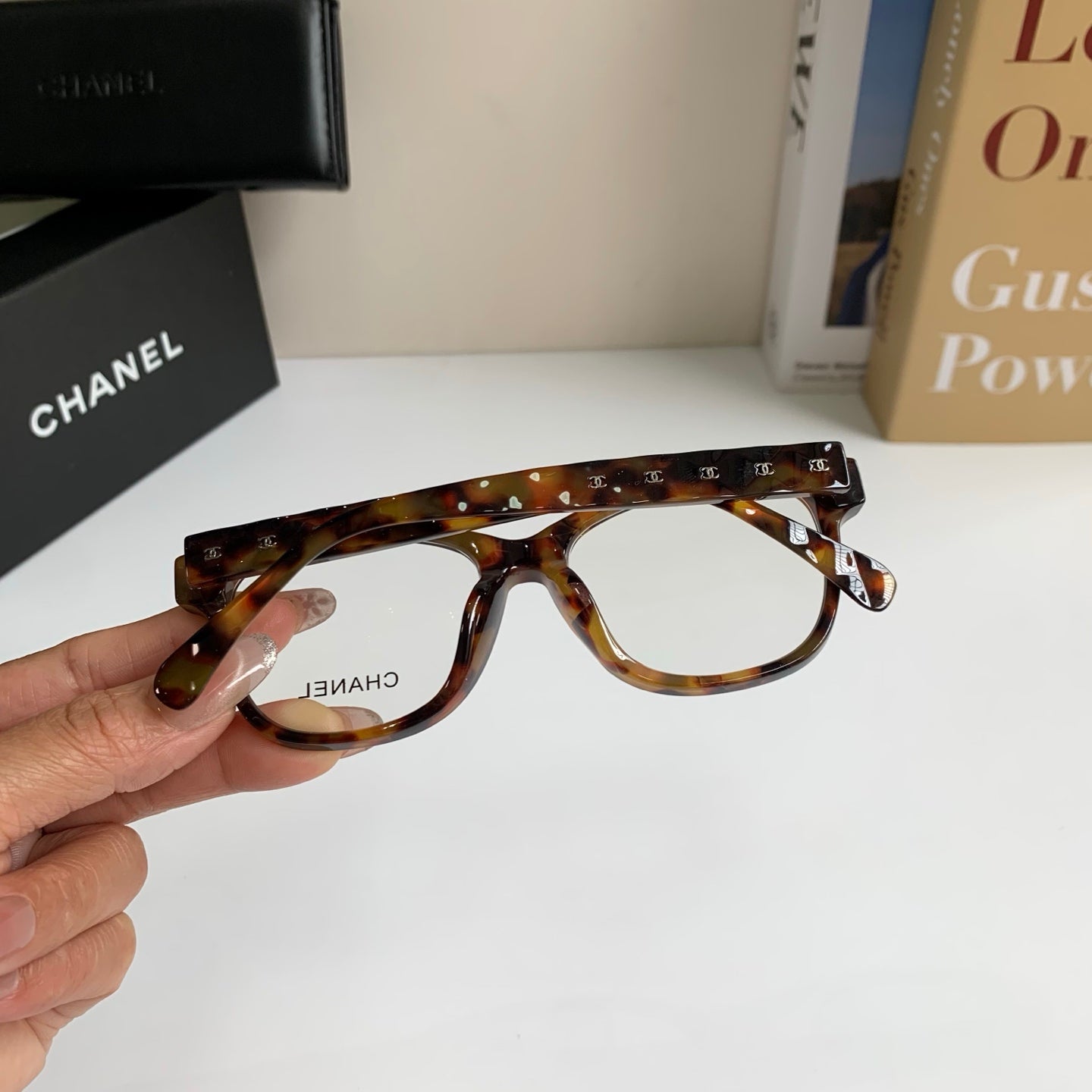 Chanel Blue-Light Fashion Silver Lens Sunglasses for Men & Women - 398586 - detail image 6