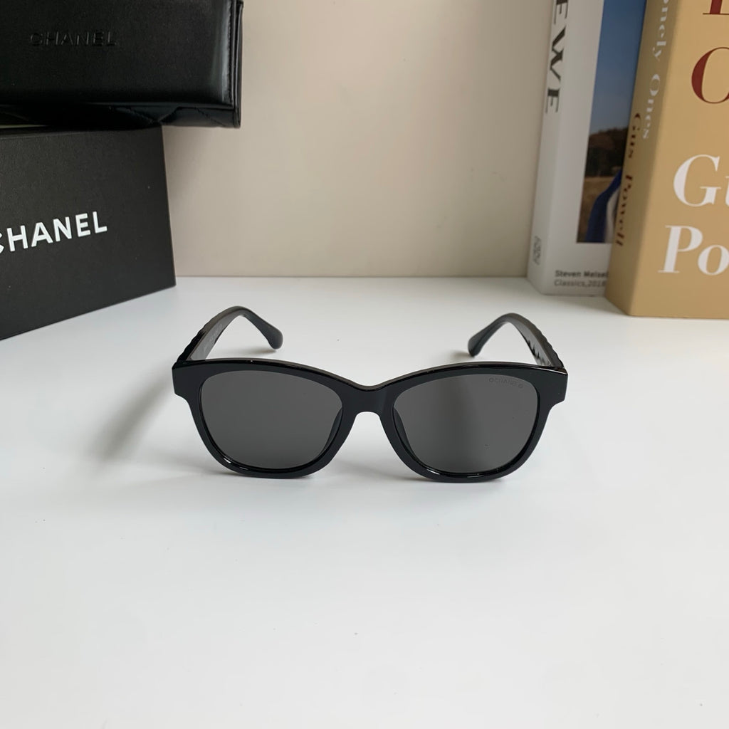 Chanel Blue-Light Fashion Black Lens Sunglasses for Men & Women - 398587 - detail image 5