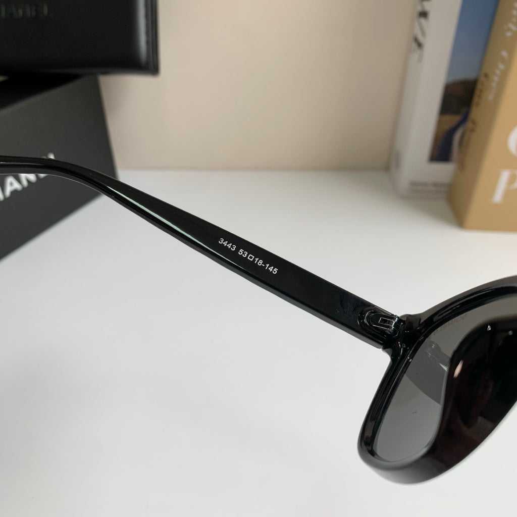 Chanel Blue-Light Fashion Black Lens Sunglasses for Men & Women - 398587 - detail image 8