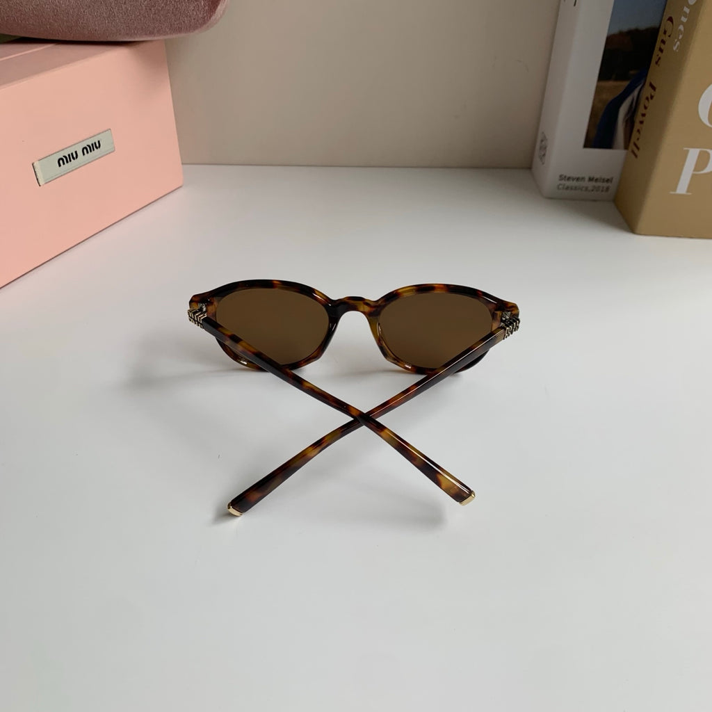 Miu Miu Blue-Light Fashion Brown Lens Sunglasses for Men & Women - 416256 - detail image 7