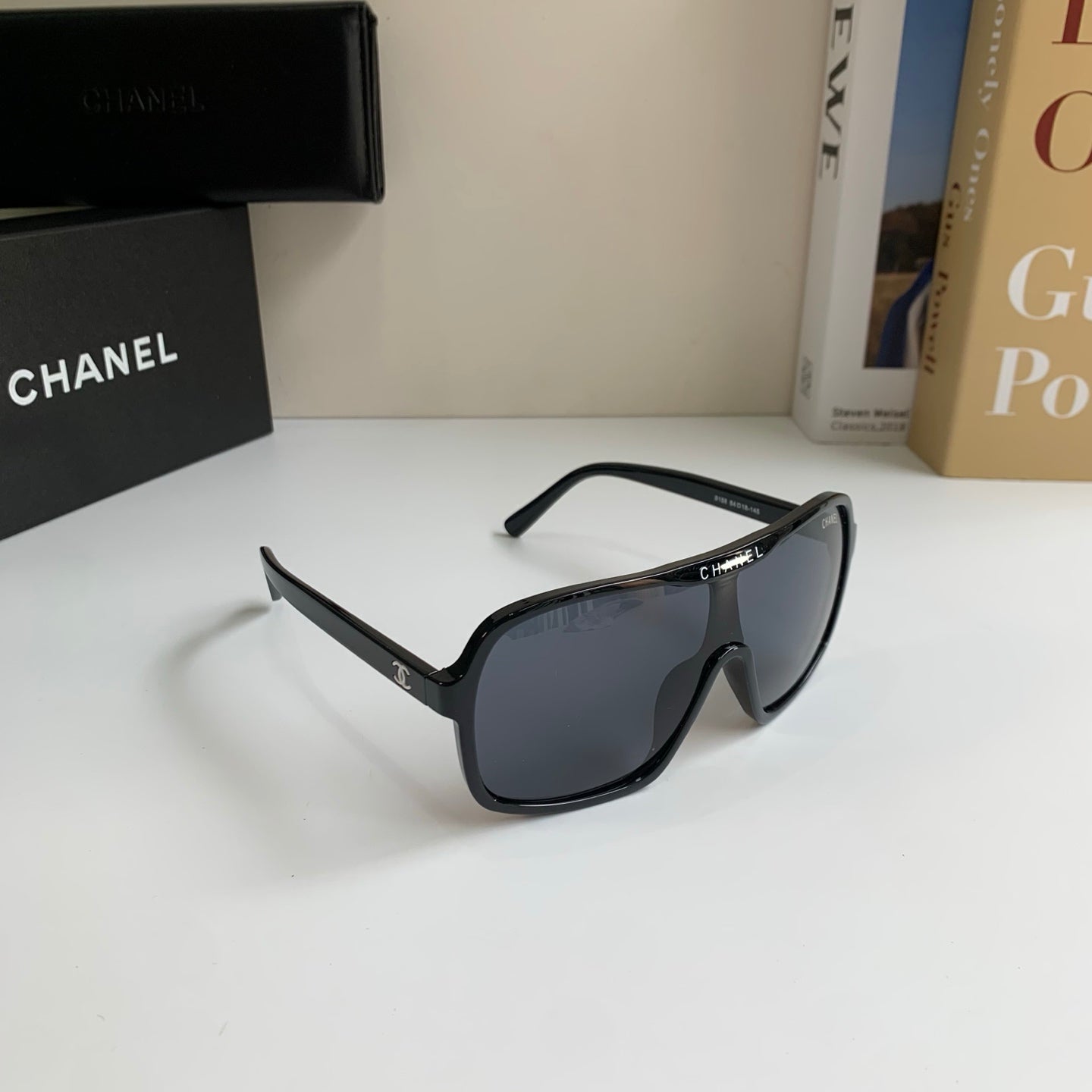 Chanel Square Silver Lens Sunglasses for Men & Women - 486644
