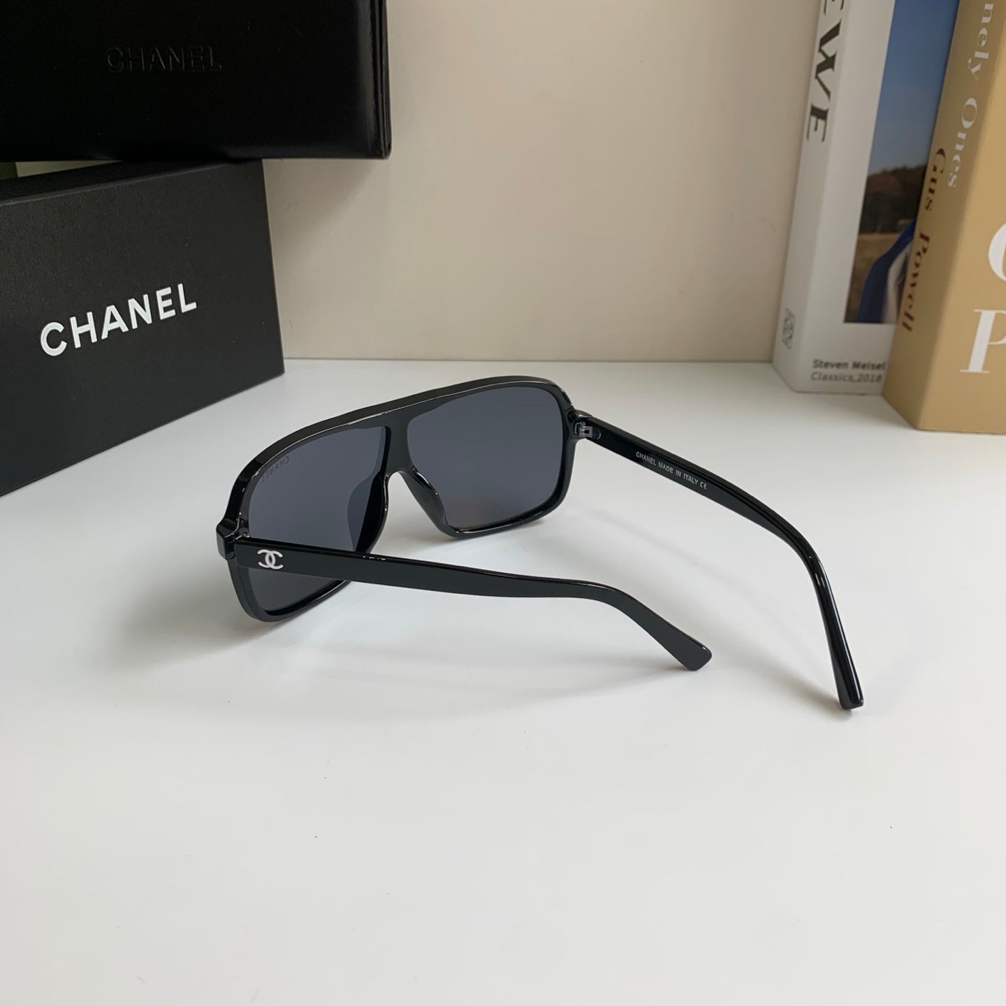 Chanel Square Silver Lens Sunglasses for Men & Women - 486644 - detail image 9