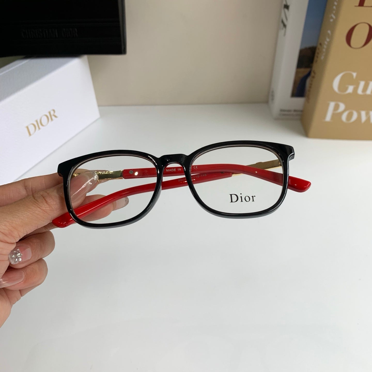 Dior Square Silver Lens Sunglasses for Men & Women - 486767 - detail image 3