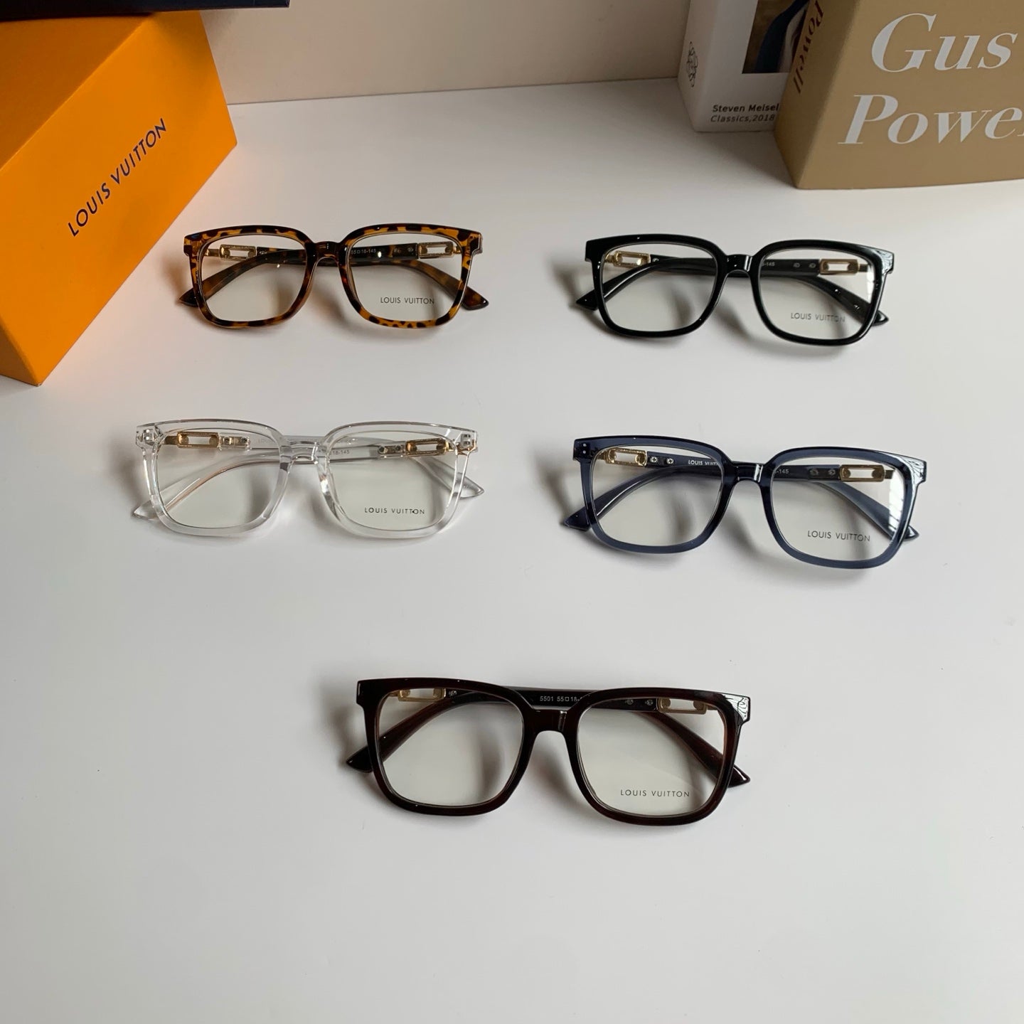 Louis Vuitton Square Silver Lens Sunglasses for Men & Women - 414887 - detail image 9