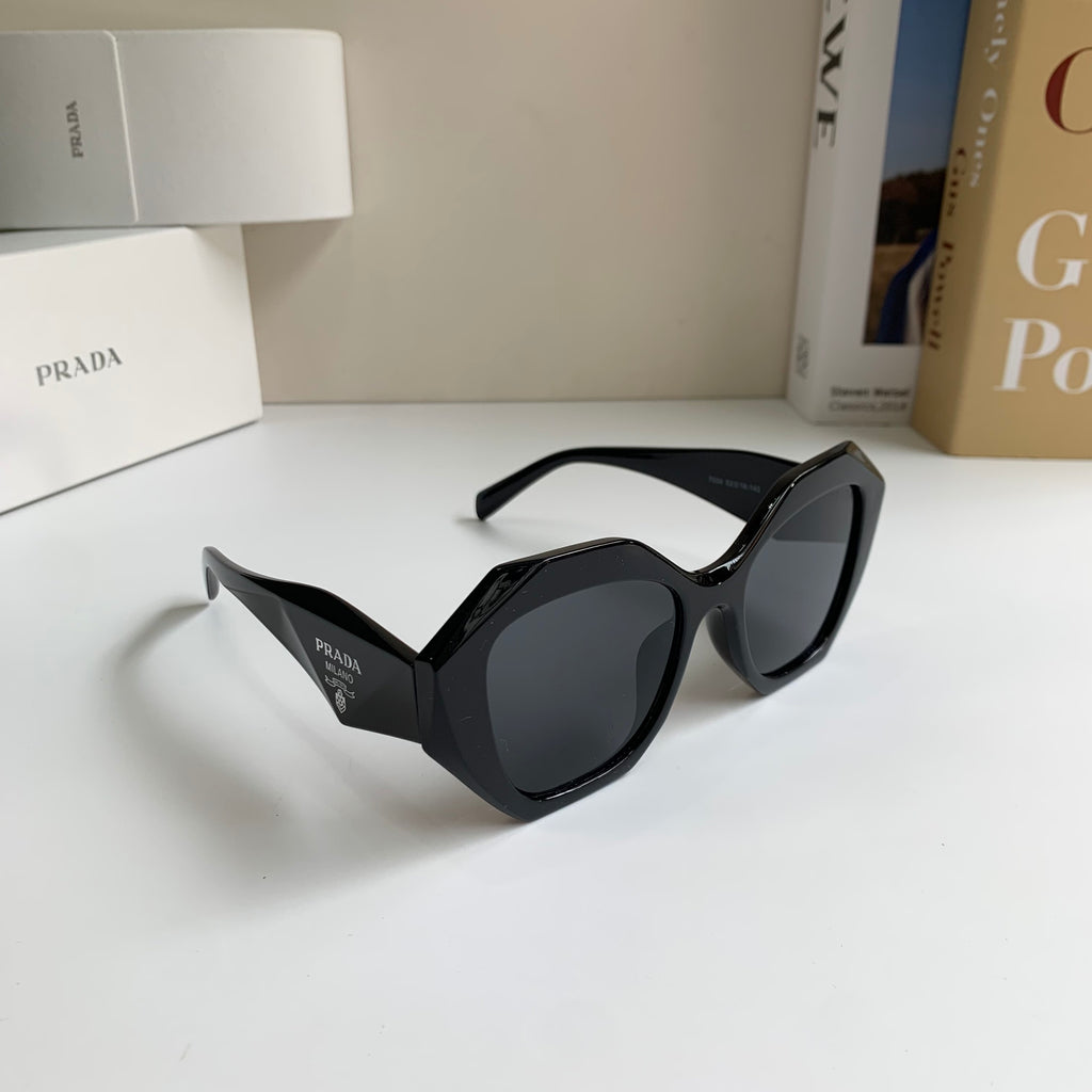 Prada Fashion Black Lens Sunglasses for Men & Women - 415688