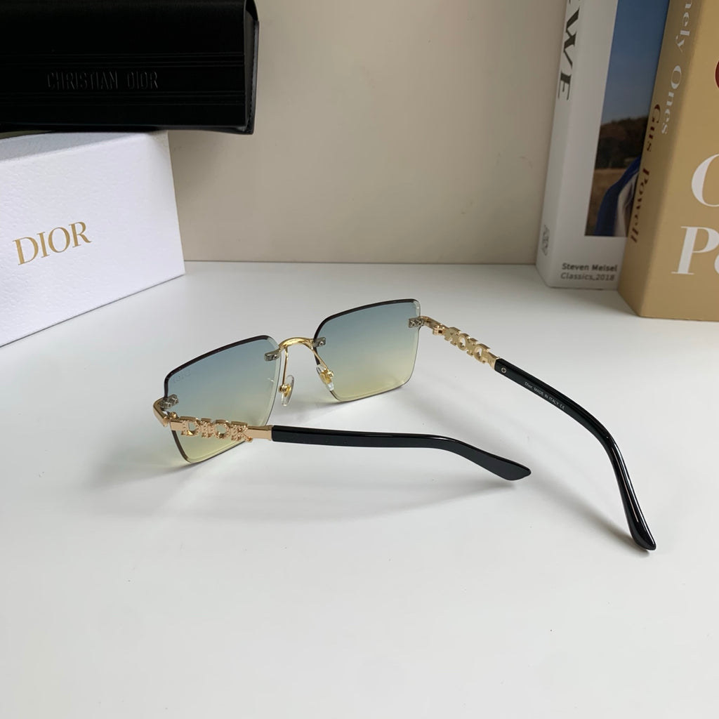 Dior Polarized Square Silver Lens Sunglasses for Men & Women - 415407 - detail image 9