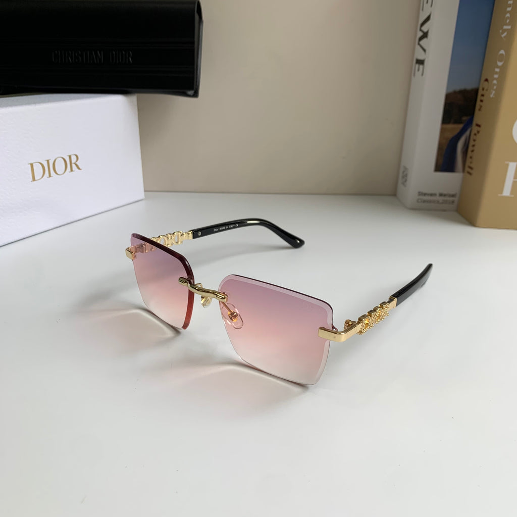 Dior Polarized Square Silver Lens Sunglasses for Men & Women - 415408 - detail image 2