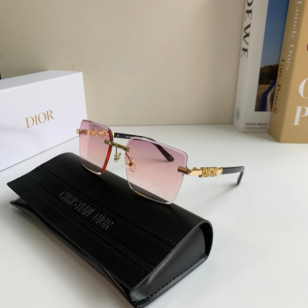 Dior Polarized Square Silver Lens Sunglasses for Men & Women - 415408 - detail image 4