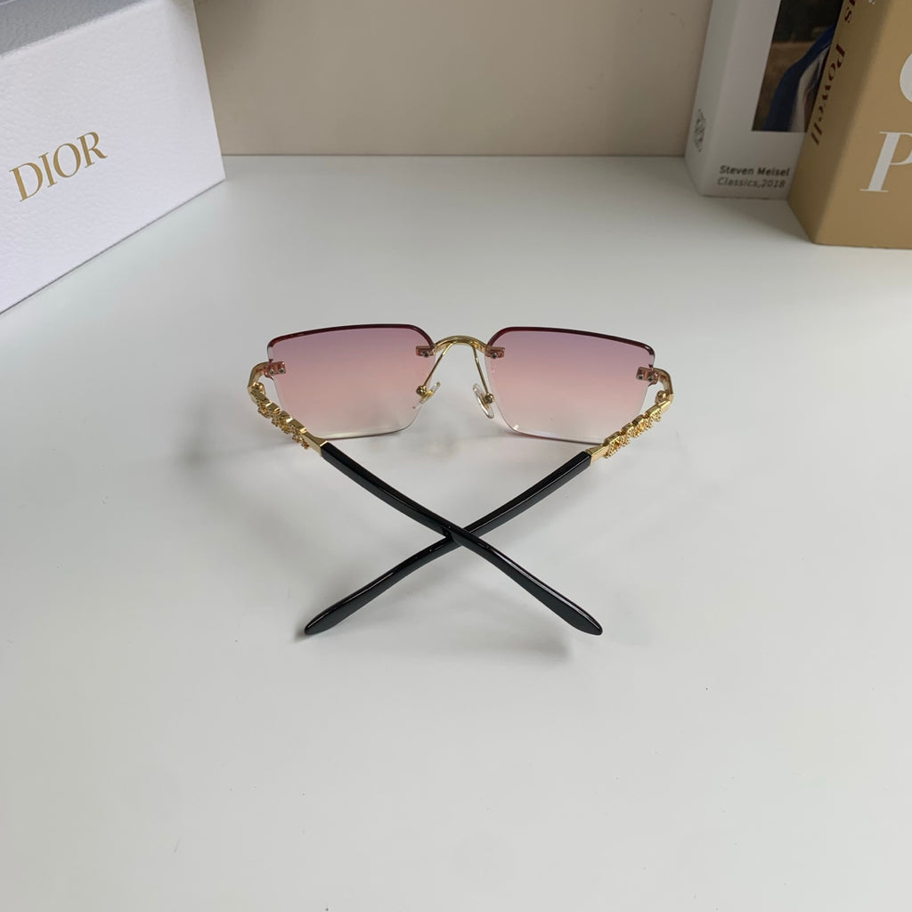 Dior Polarized Square Silver Lens Sunglasses for Men & Women - 415408 - detail image 8