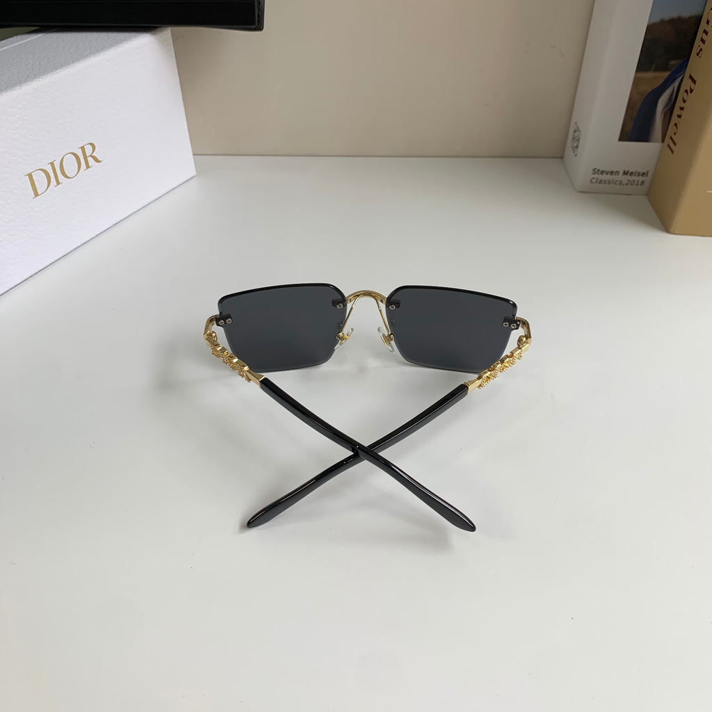 Dior Polarized Square Silver Lens Sunglasses for Men & Women - 415409 - detail image 6