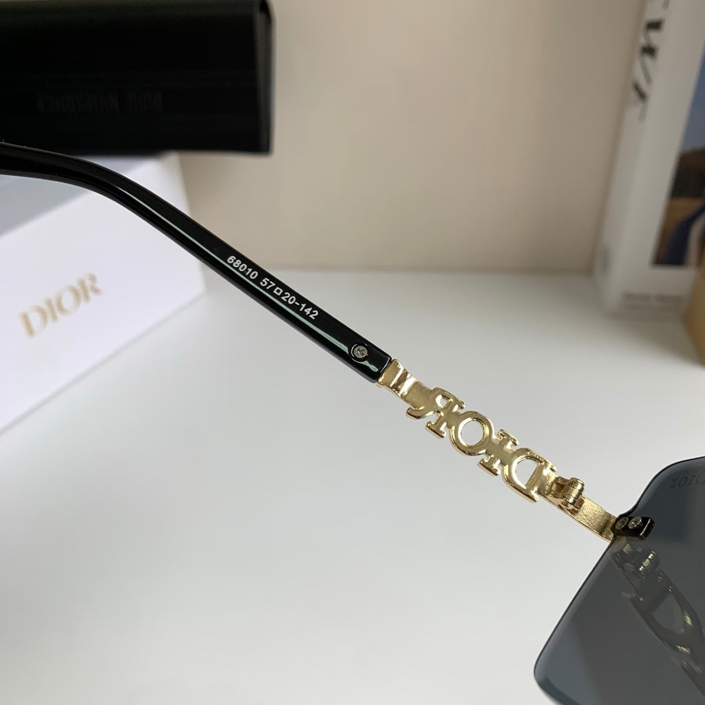 Dior Polarized Square Silver Lens Sunglasses for Men & Women - 415409 - detail image 7