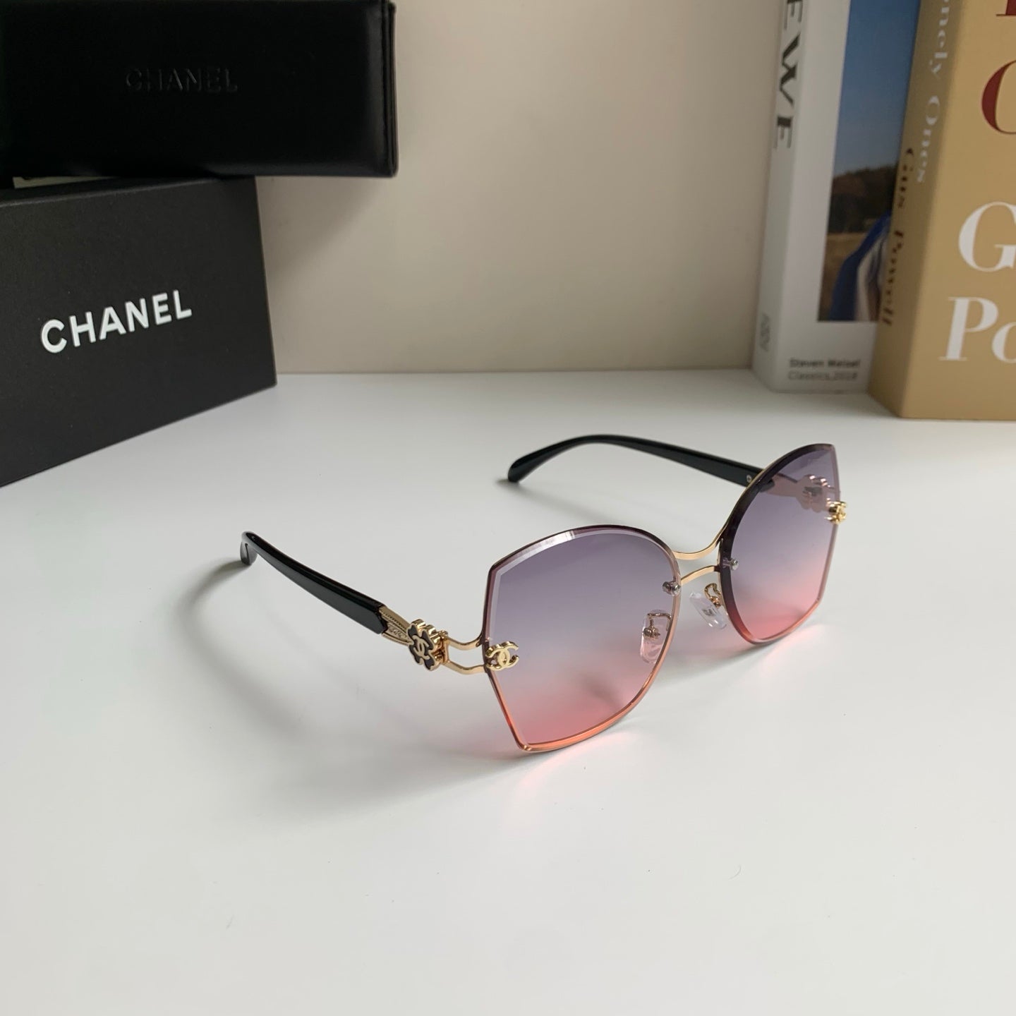Chanel Square Silver Lens Sunglasses for Men & Women - 431622