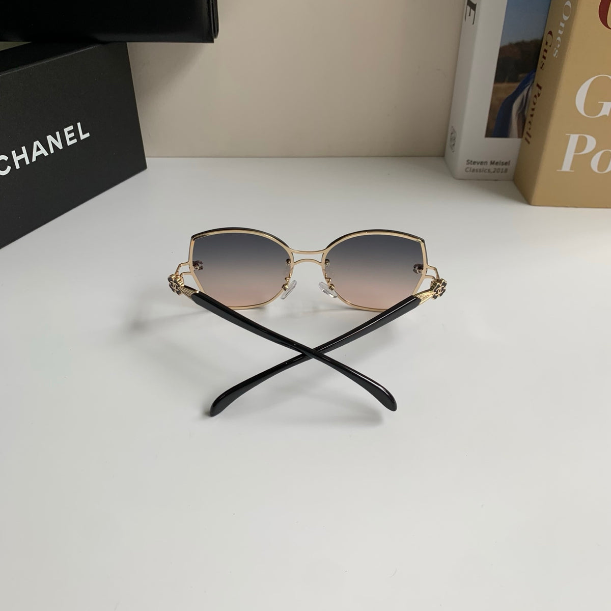 Chanel Square Silver Lens Sunglasses for Men & Women - 431624 - detail image 7