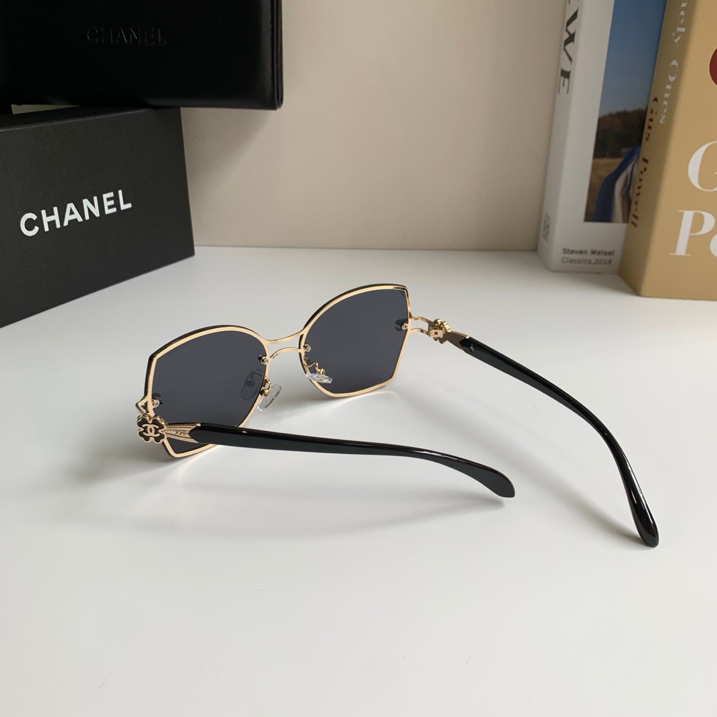 Chanel Square Silver Lens Sunglasses for Men & Women - 431625 - detail image 8