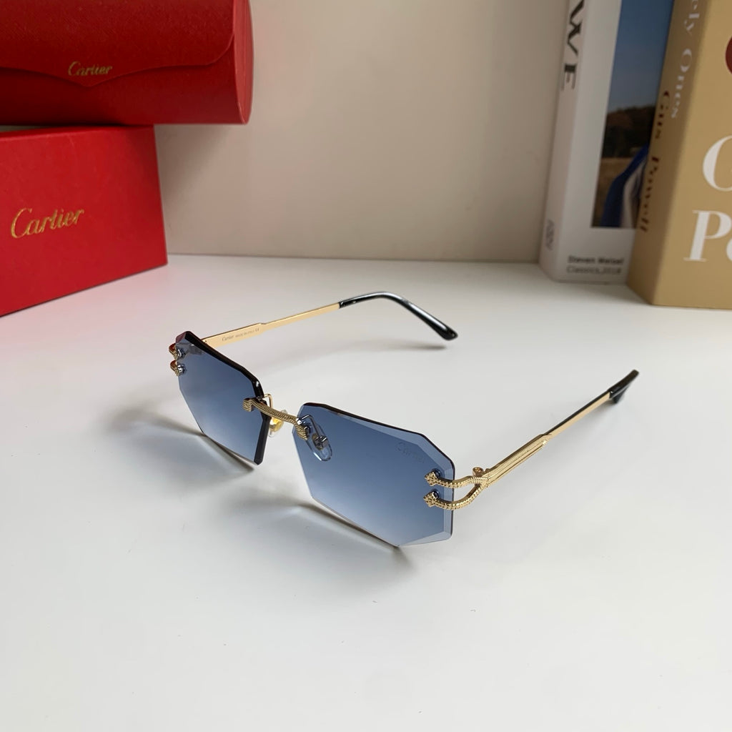 Cartier Fashion Silver Lens Sunglasses for Men & Women - 432272 - detail image 2