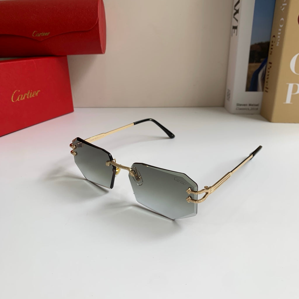 Cartier Fashion Silver Lens Sunglasses for Men & Women - 432275 - detail image 2