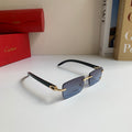 Cartier Fashion Silver Lens Sunglasses for Men & Women - 449470