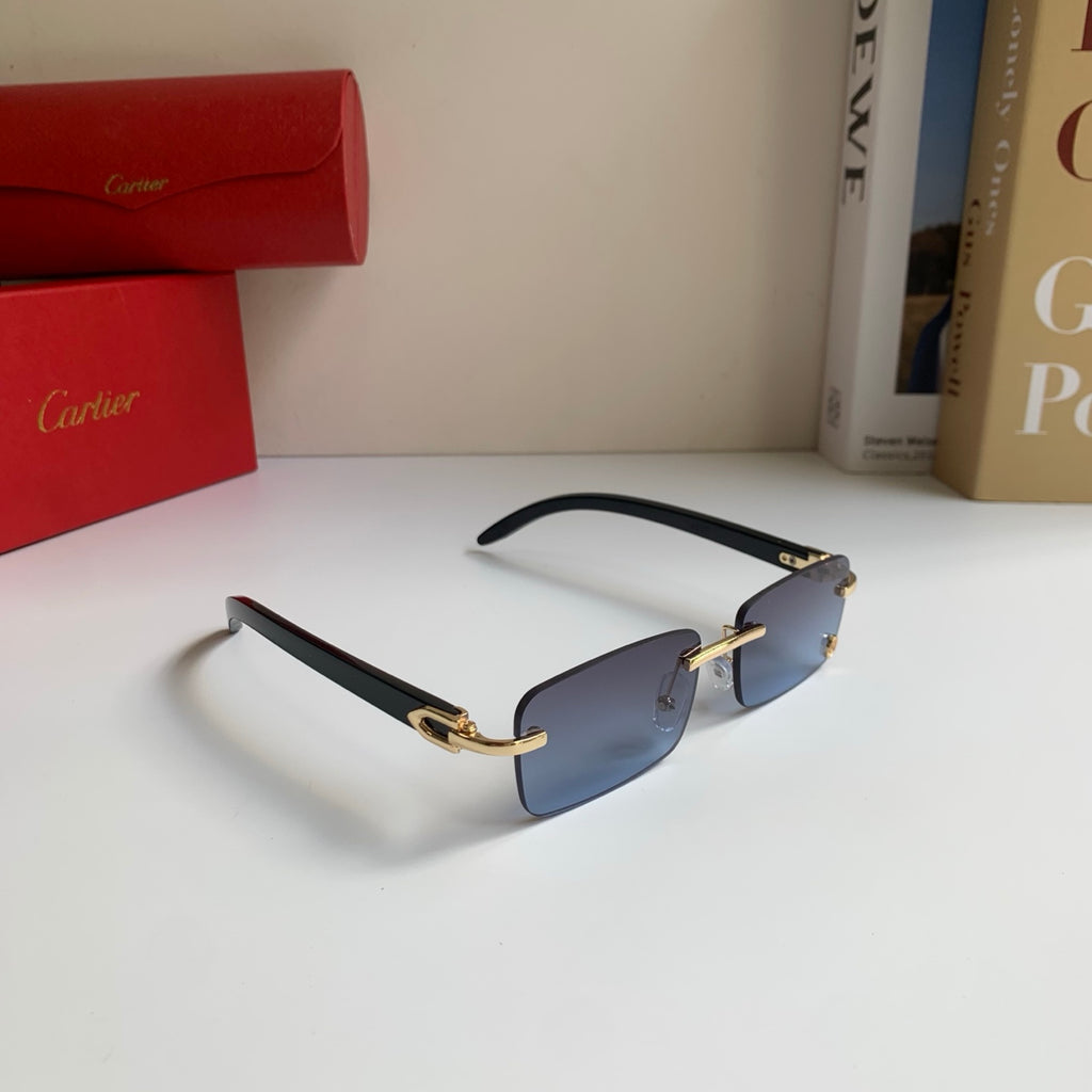 Cartier Fashion Silver Lens Sunglasses for Men & Women - 358520