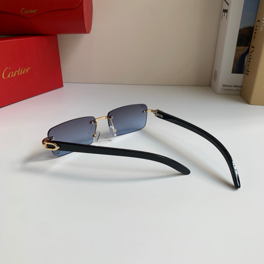 Cartier Fashion Silver Lens Sunglasses for Men & Women - 358520 - detail image 7