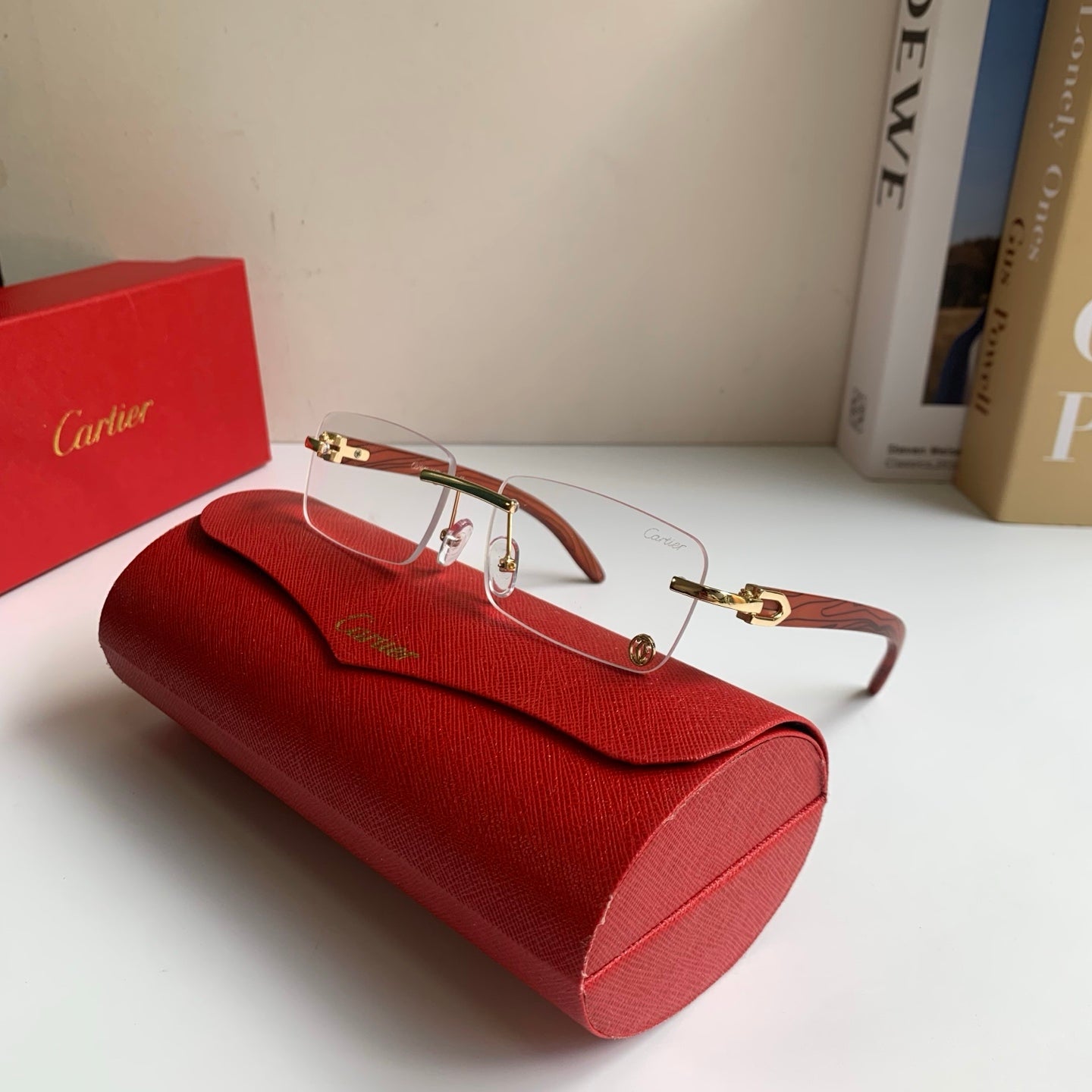 Cartier Fashion Silver Lens Sunglasses for Men & Women - 358521 - detail image 4