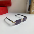 Cartier Fashion Silver Lens Sunglasses for Men & Women - 358522