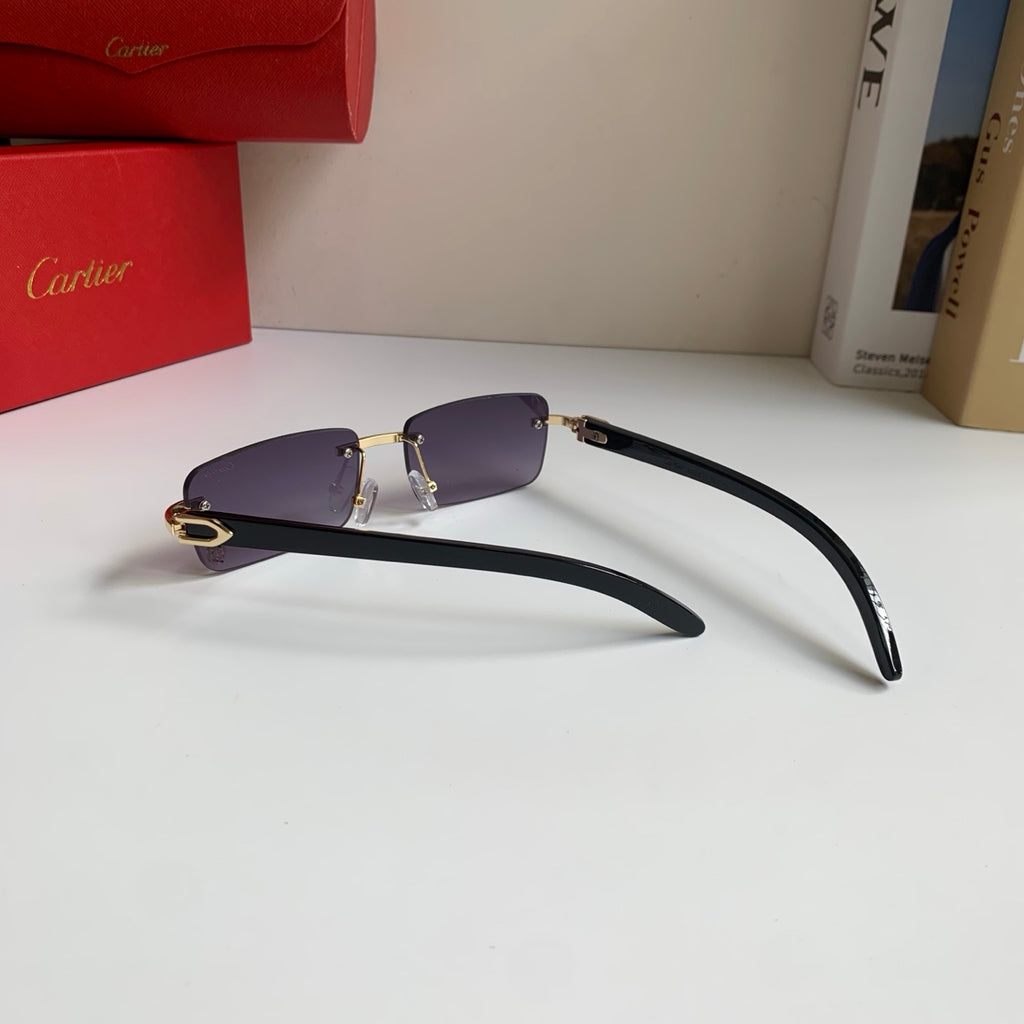 Cartier Fashion Silver Lens Sunglasses for Men & Women - 358522 - detail image 8