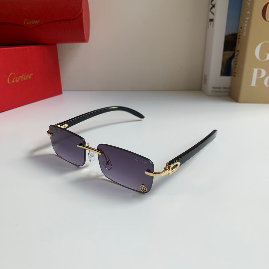 Cartier Fashion Silver Lens Sunglasses for Men & Women - 358522 - detail image 2