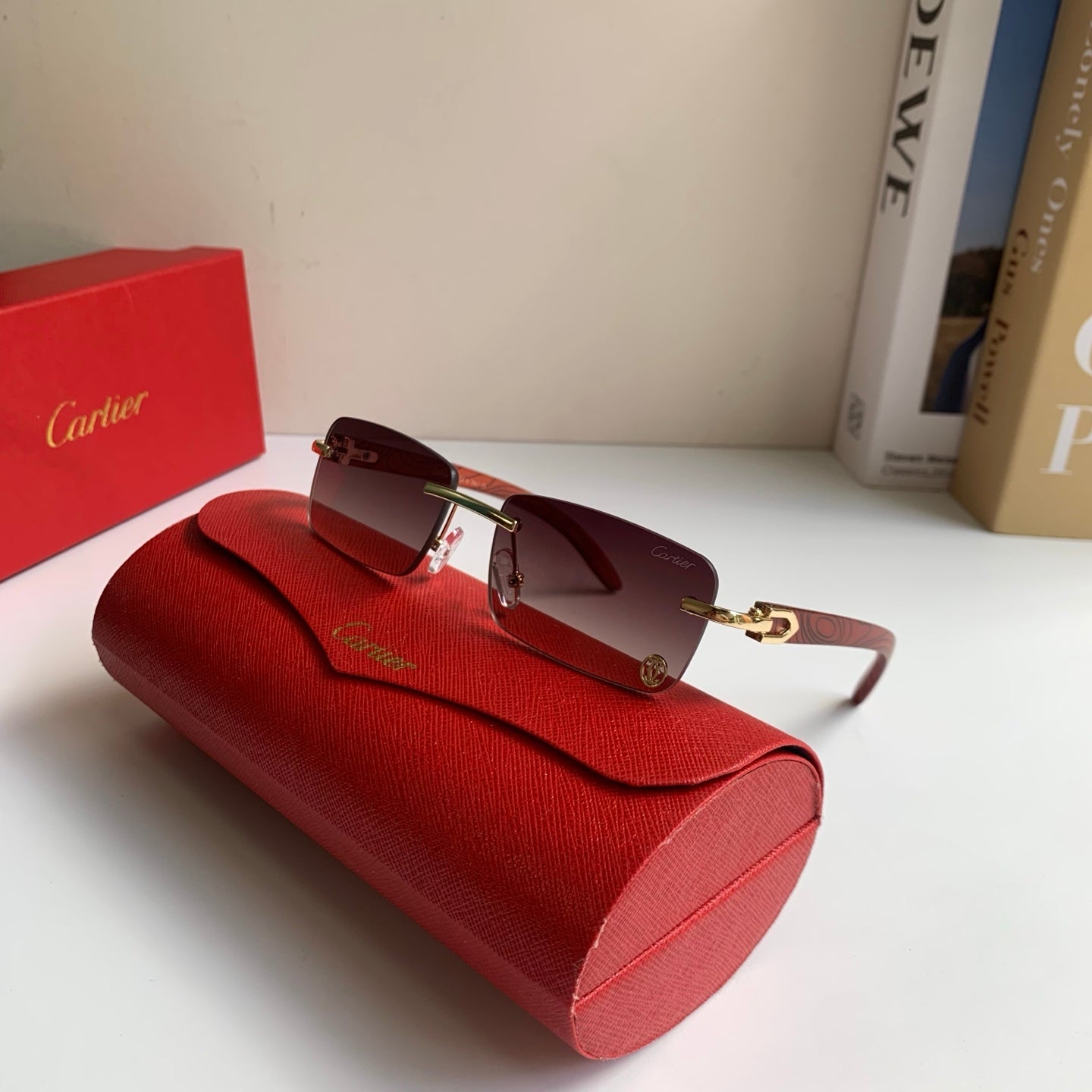 Cartier Fashion Silver Lens Sunglasses for Men & Women - 358523 - detail image 4
